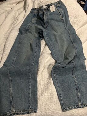 Apiece Apart meridian barrel leg highrise slouch Jeans 28